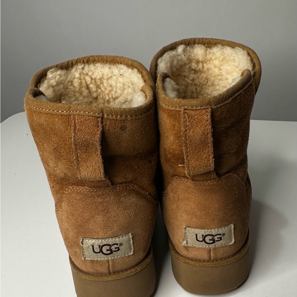UGG Tan Ankle Boots